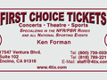 First Choice Ticket's