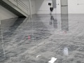 Satin Finish Concrete Floor Restoration & Epoxy Installation