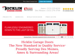 Hicklin Door Services On 14th St In Des Moines Ia 515 276 3700