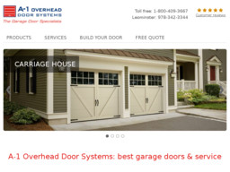 A 1 Overhead Door Systems In Leominster Ma 978 342 3344 Usa