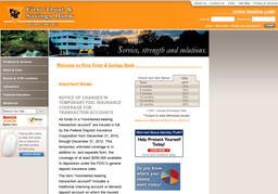 First Trust Savings Bank On Municipal Dr In Oneida Tn 423 569