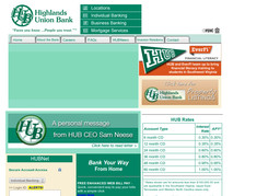 Highlands Union Bank On Main St In Marion Va 276 782 9394 Usa