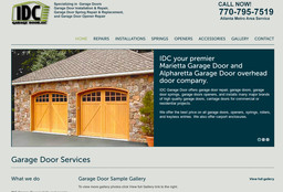 Idc Garage Door Llc In Marietta Ga 770 795 7519 Usa Business