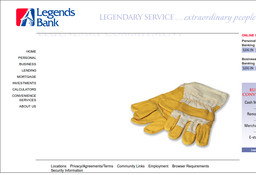 Legends Bank - Legendary Service. Extraordinary People.