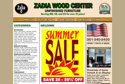 Zadia deals wood center