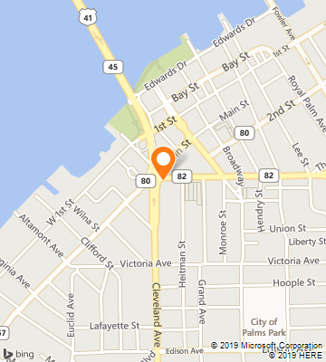 Map of Fort Myers, FL