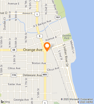 Map of Fort Pierce, FL