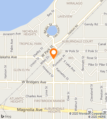 Map of Auburndale, FL