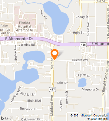 Map of Altamonte Springs, FL