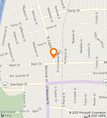 Map of Eagle Pass, TX