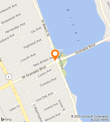 Map of Ormond Beach, FL