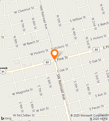 Map of Ponchatoula, LA