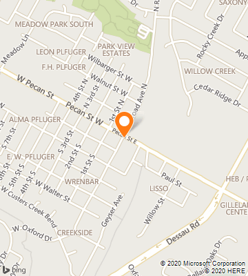 Map of Pflugerville, TX