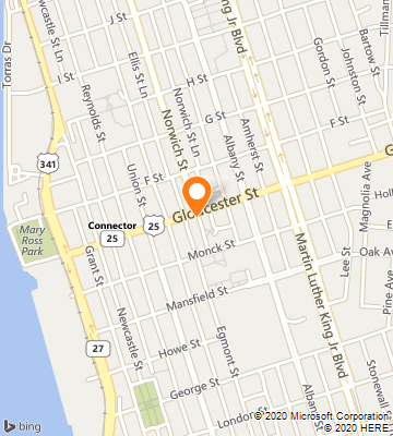 Map of Brunswick, GA