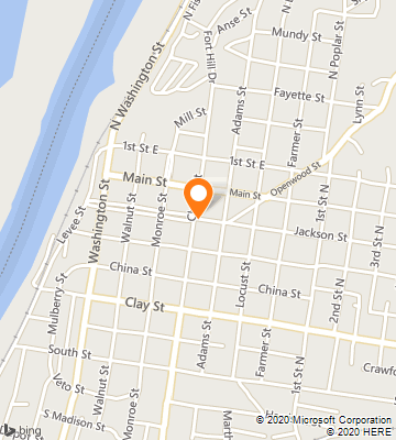 Map of Vicksburg, MS