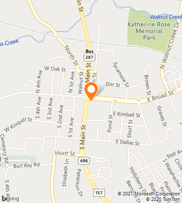 Map of Mansfield, TX