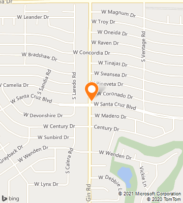 Map of Arizona City, AZ