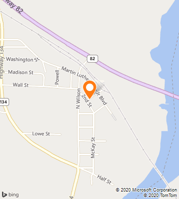 Map of Garland City, AR