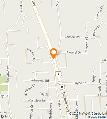 Map of Gardendale, AL