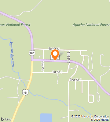 Map of Alpine, AZ