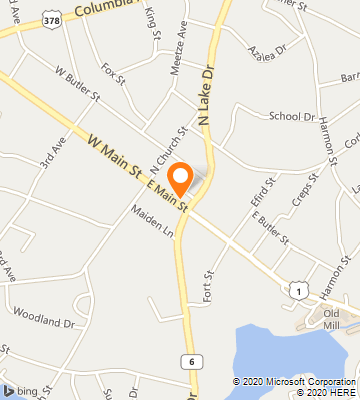 Map of Lexington, SC