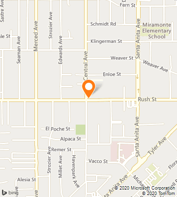 Map of South El Monte, CA