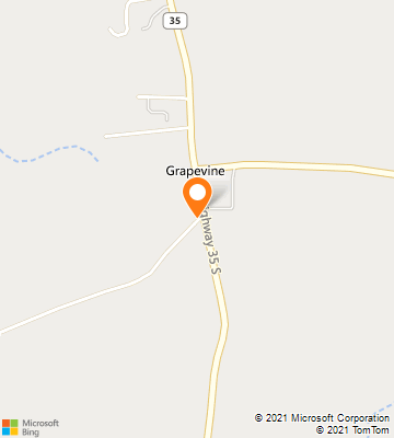 Map of Grapevine, AR