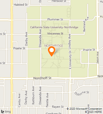 Map of Northridge, CA