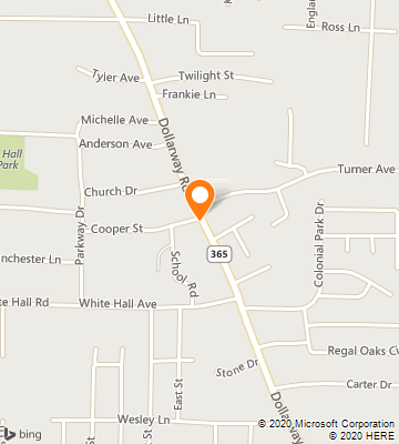 Map of White Hall, AR