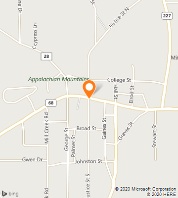 Map of Crossville, AL