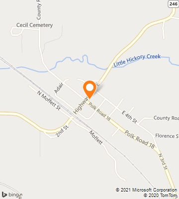 Map of Vandervoort, AR