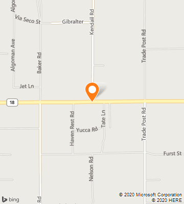 Map of Lucerne Valley, CA