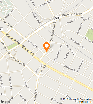 Map of Rock Hill, SC