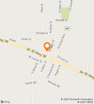 Map of Belleville, AR