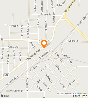 Map of Bald Knob, AR