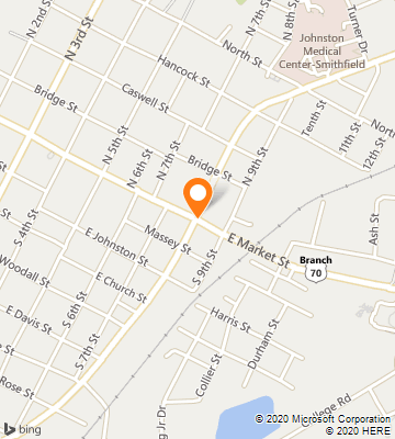 Map of Smithfield, NC