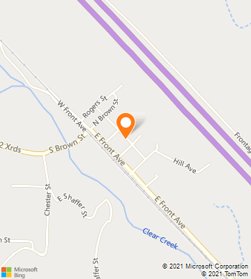 Map of Chester, AR