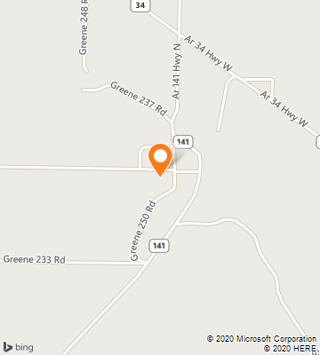 Map of Beech Grove, AR