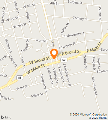 Map of Livingston, TN