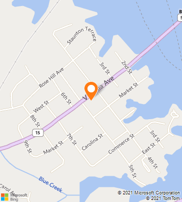 Map of Clarksville, VA