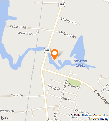 Map of Chesapeake, VA