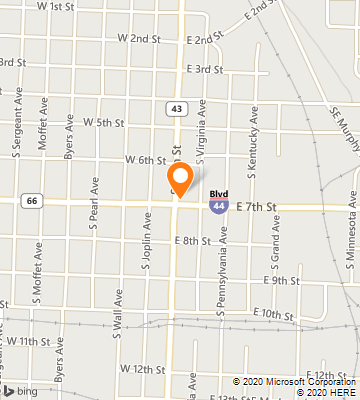 Map of Joplin, MO