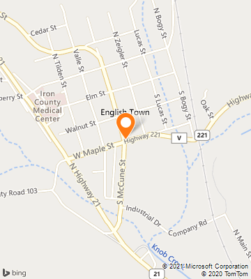 Map of Pilot Knob, MO