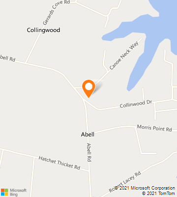 Map of Abell, MD