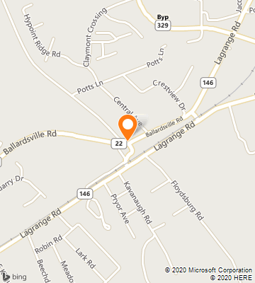 Map of Crestwood, KY