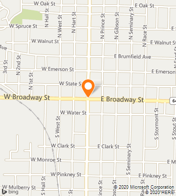 Map of Princeton, IN