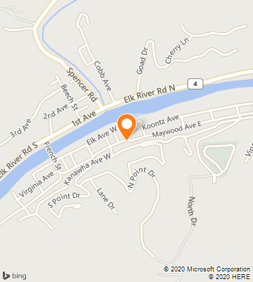 Map of Clendenin, WV