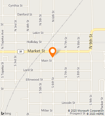 Map of Osage City, KS