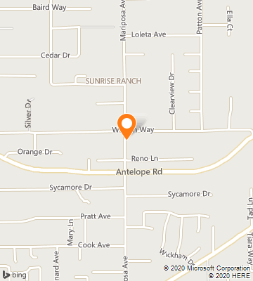 Map of Citrus Heights, CA