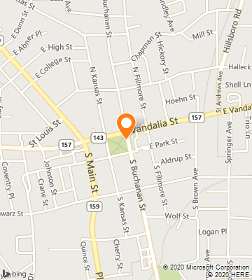 Map of Edwardsville, IL